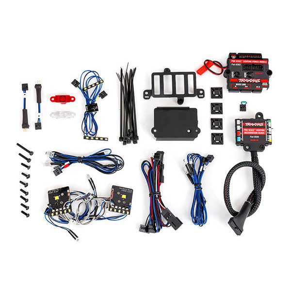 Traxxas 8898X Kit complet LED Pro scale Mercedes-Benz G500 4X4 / G63 AMG 6X6