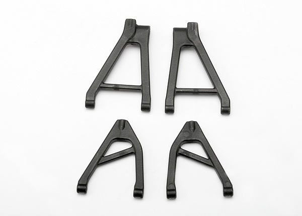 2 Triangles De Suspension Arriere Superieurs Et Inferieurs Traxxas 7032