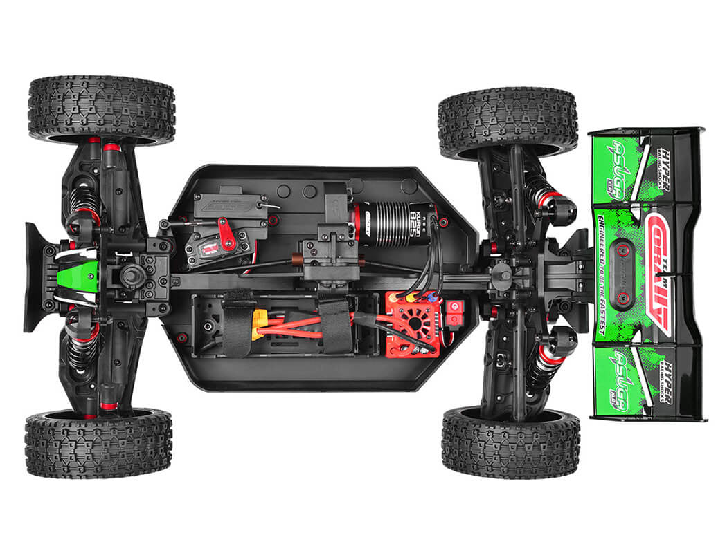Buggy Corally ASUGA XLR 6S verte Brushless RTR 1/8 - 00288