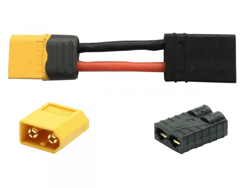 Adaptateur XT60 mâle vers Traxxas femelle