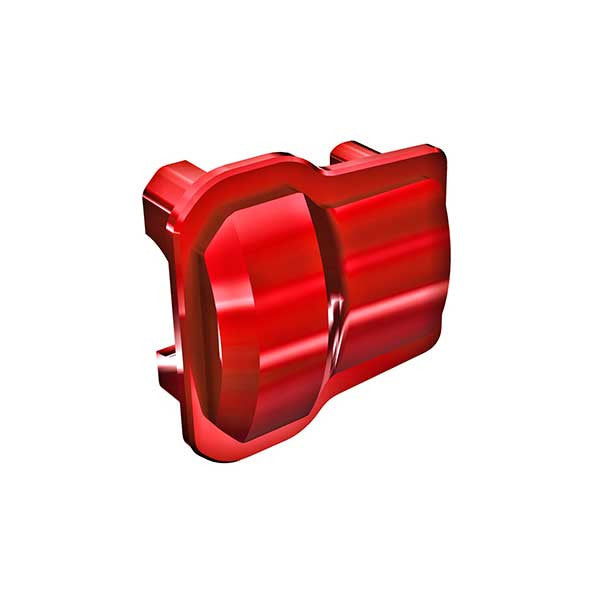 Boitiers de différentiel alu anodises rouges (x2) TRX-4M 9787