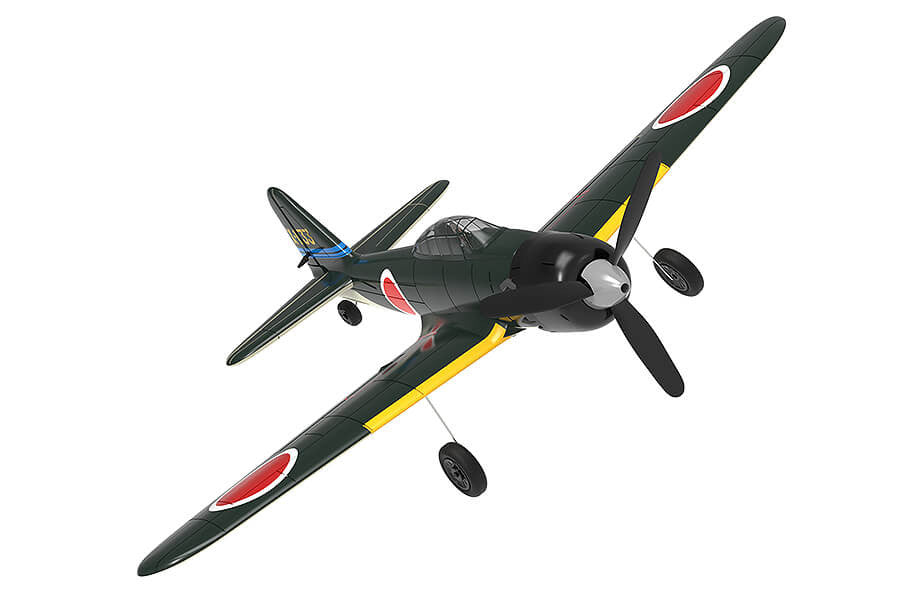 Avion de début télécommandé V761-15 Volantex MITSUBISHI ZERO avec stabilisateur de vol
