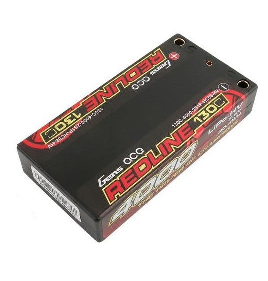 Gens ace Batterie LiPo Shorty 2S HV 7.6V 130C 4000mah (5mm) GEA40002S13D4