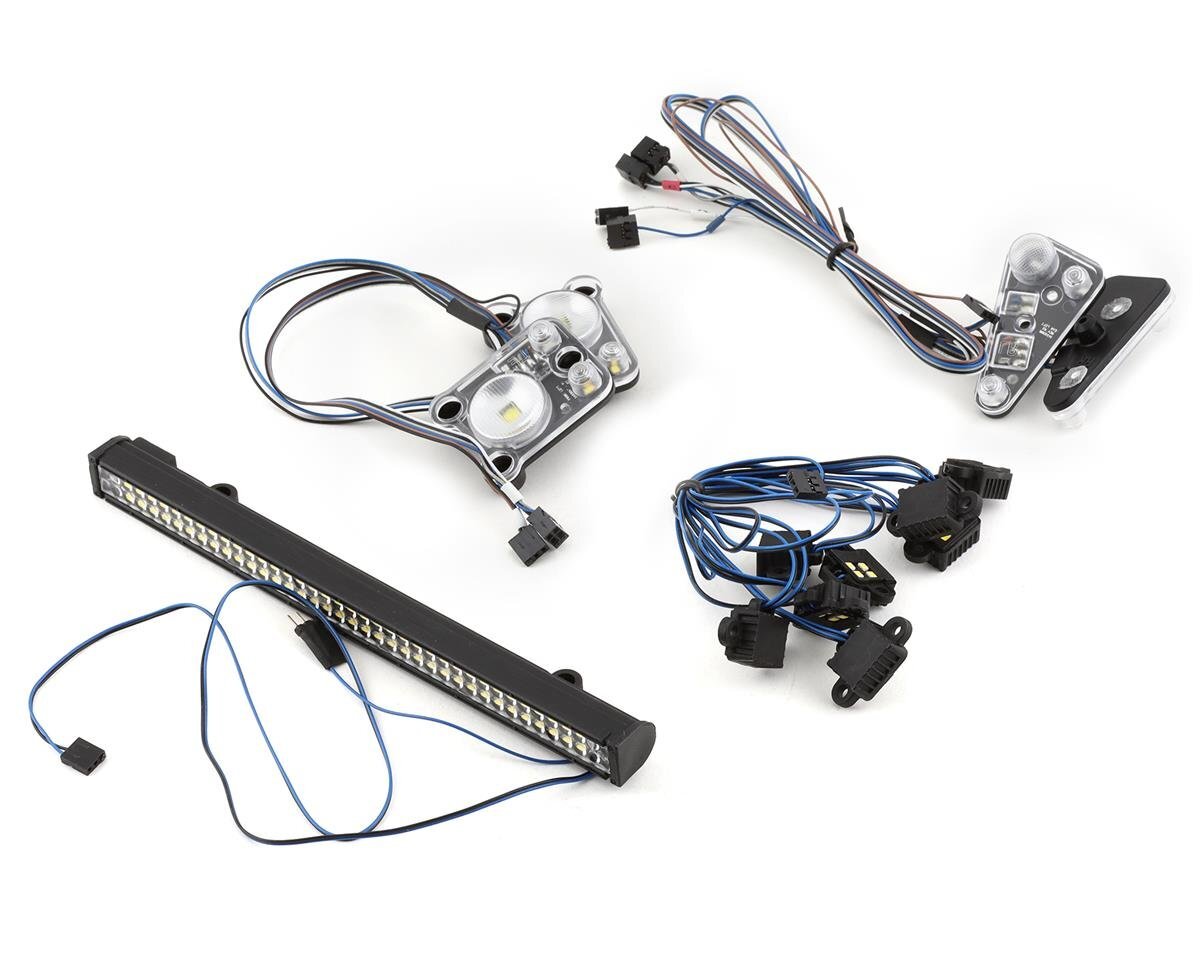 Traxxas 8095 Kit d'installation Pro Scale + LED TRX4 Defender
