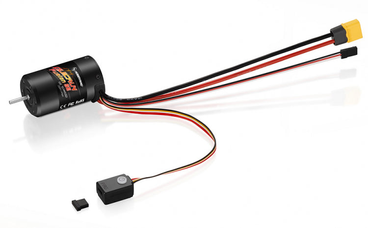 Hobbywing Quicrun Fusion SE moteur Crawler 1200kV - HW30404318 Axe 3,175mm