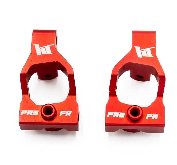 2 Etriers avant en aluminium pour BX10, BX8SL, DB8SL - Hobbytech REV-OP05-FR