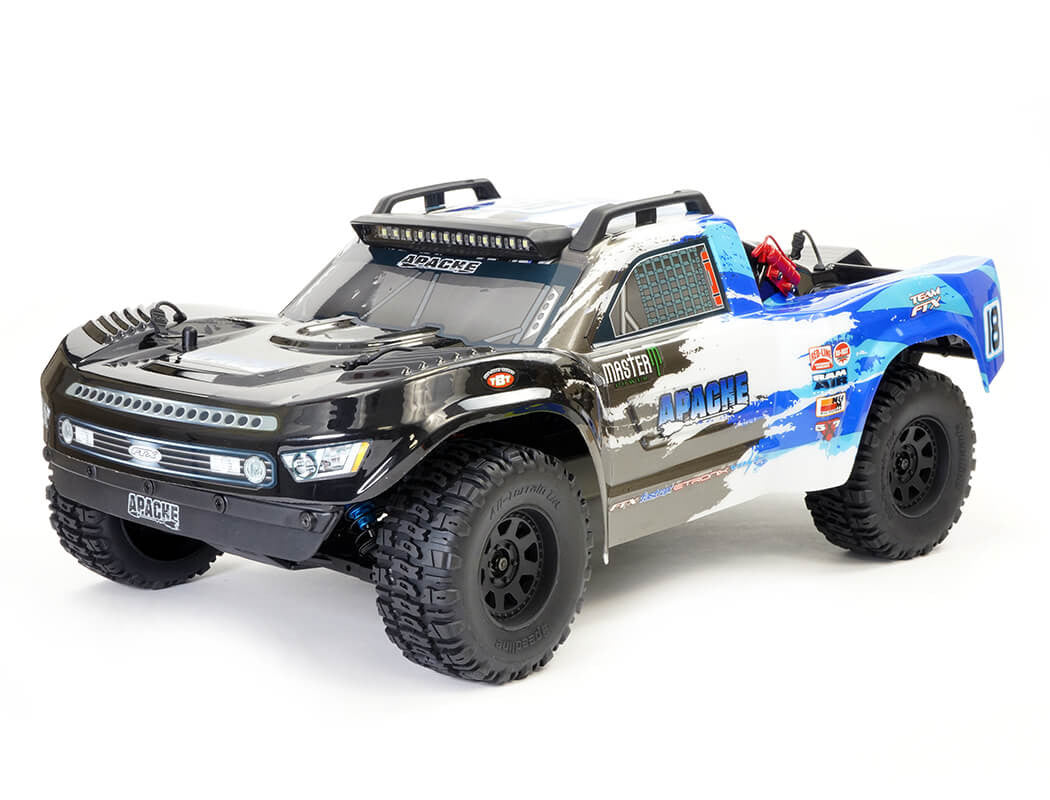 FTX Apache 1/10 Brushless 4wd RTR 5498B Bleu