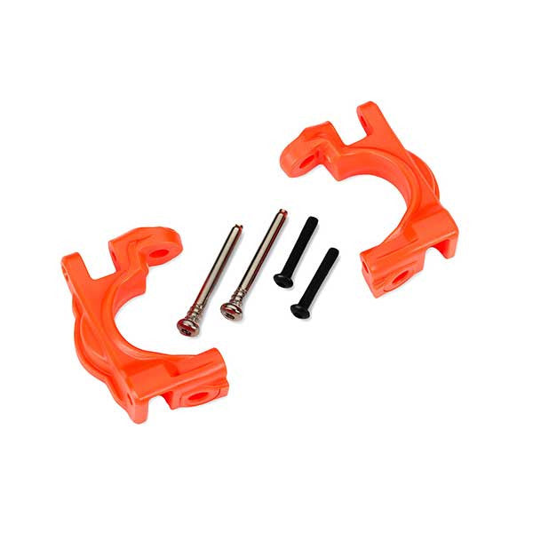 Etriers de fusées gauche et droite renforcées orange (pour kit upgrade 9080) - 9032T
