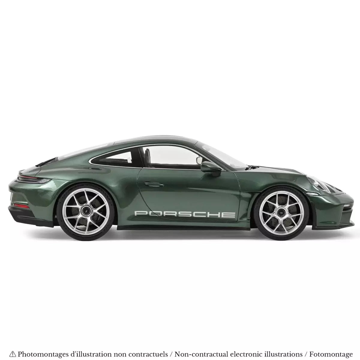 Voiture miniature collection 1/12 Porsche 911 S/T 2023 Vert Malachite métallisé Norev 127552
