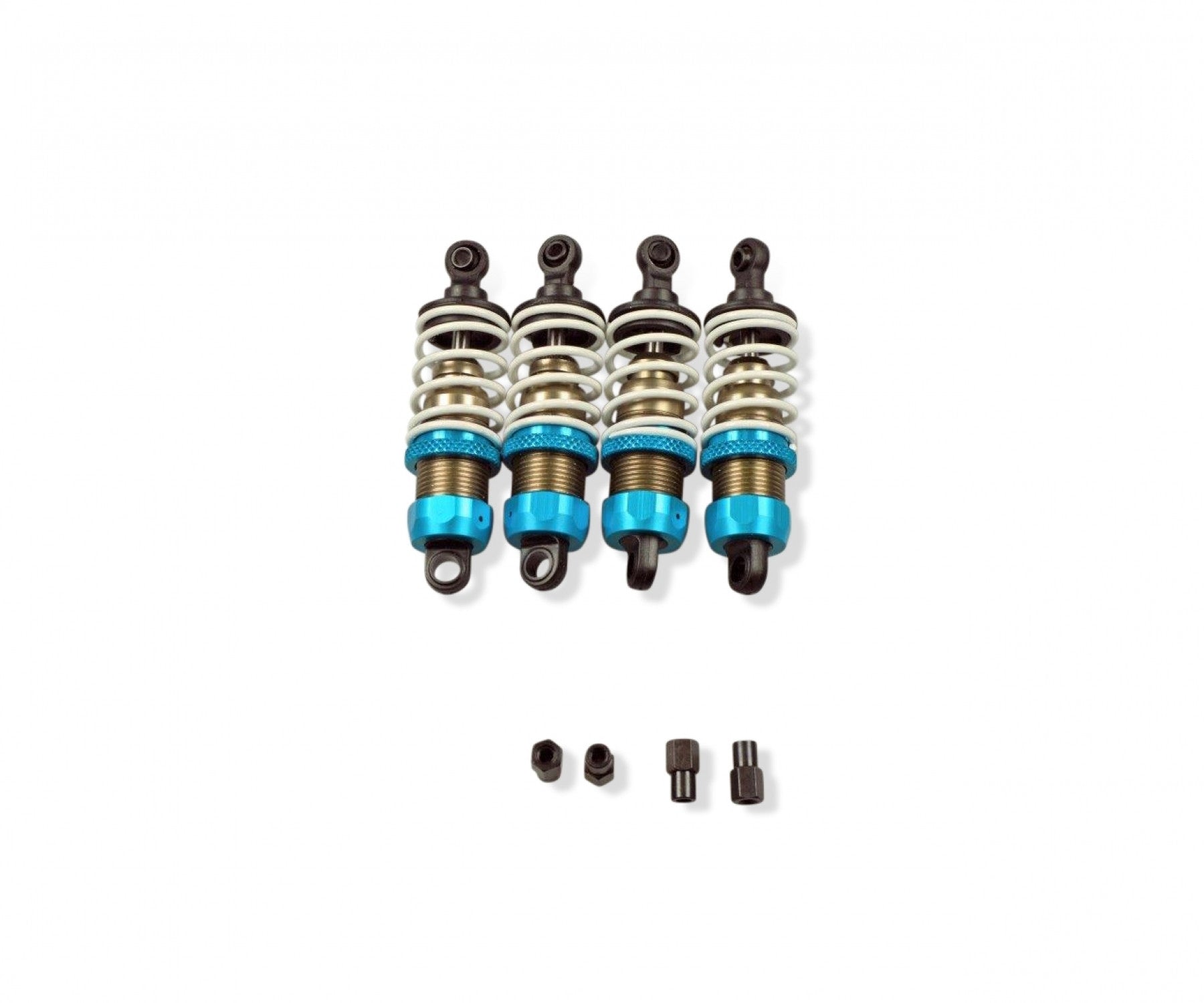 Amortisseurs en aluminium pour 1/10 (4) - 62mm - Carson 500405864