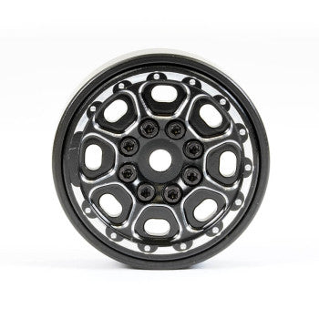Jantes de roues noir fastrax pour TRX-4M (4) - FTTX468BK