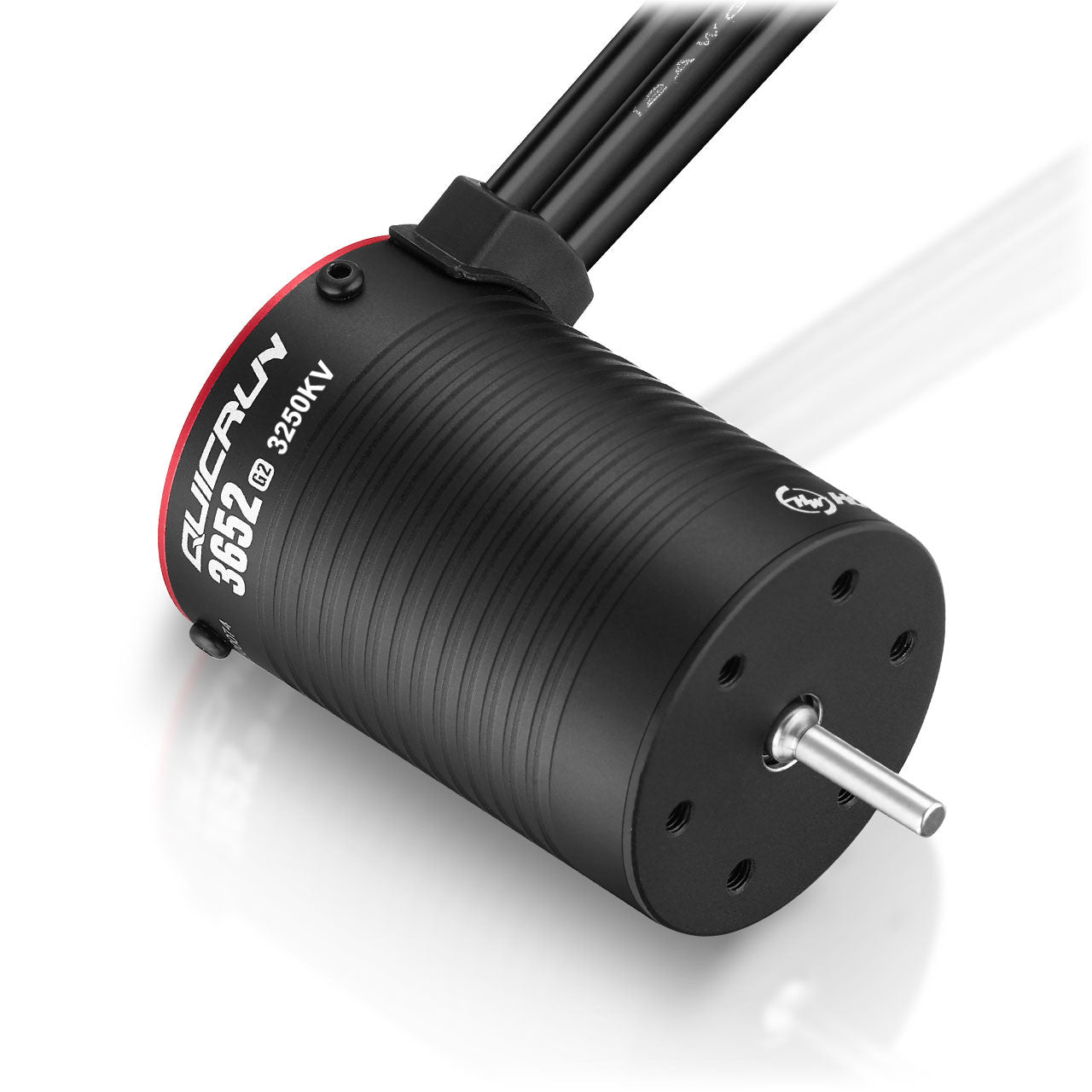 Moteur brushless 1/10 Hobbywing QuicRun 3652SL G2 3,175mm Sensorless 3250kV