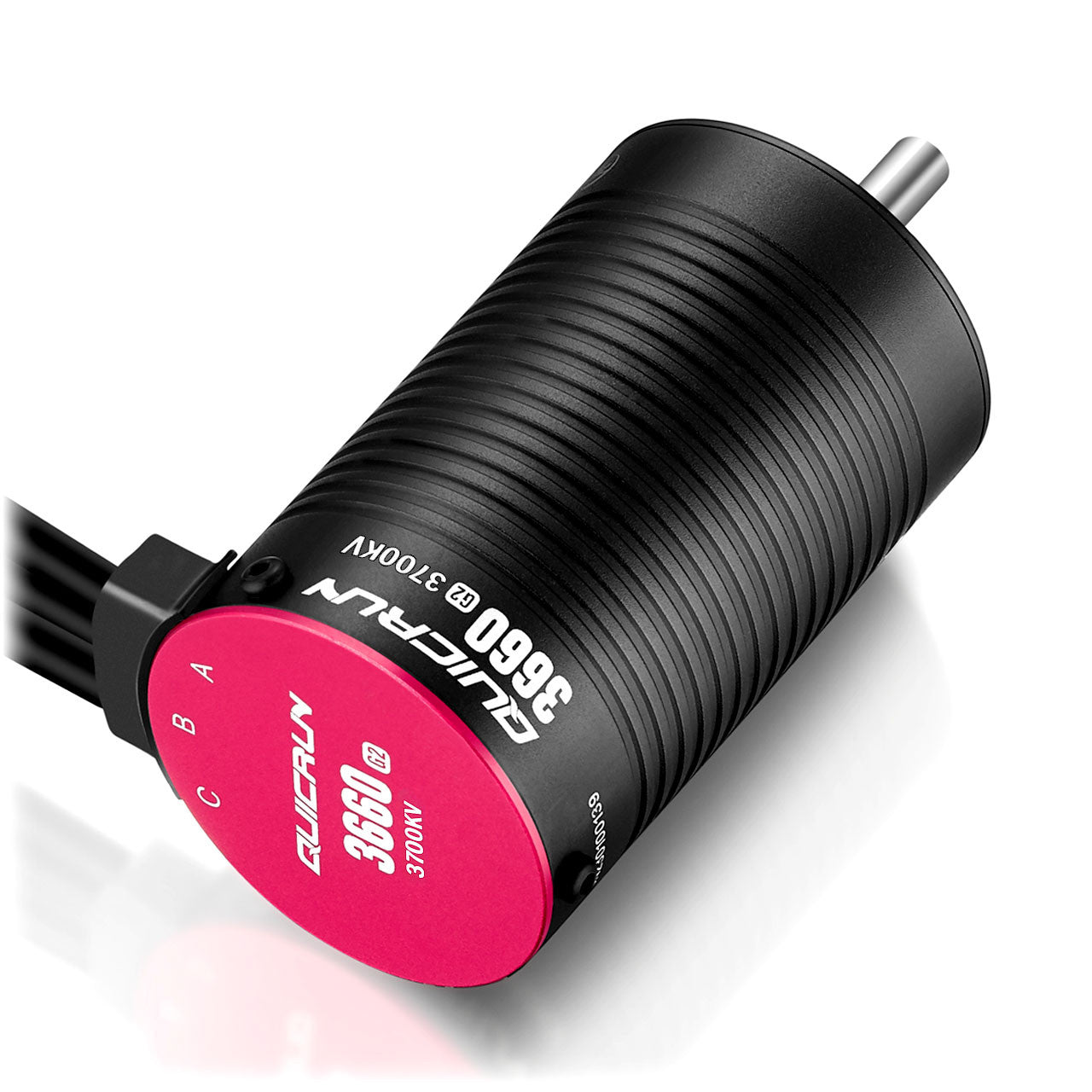 Moteur brushless 1/10 Hobbywing QuicRun 3660SL G2 Axe 5mm Sensorless 3700kV