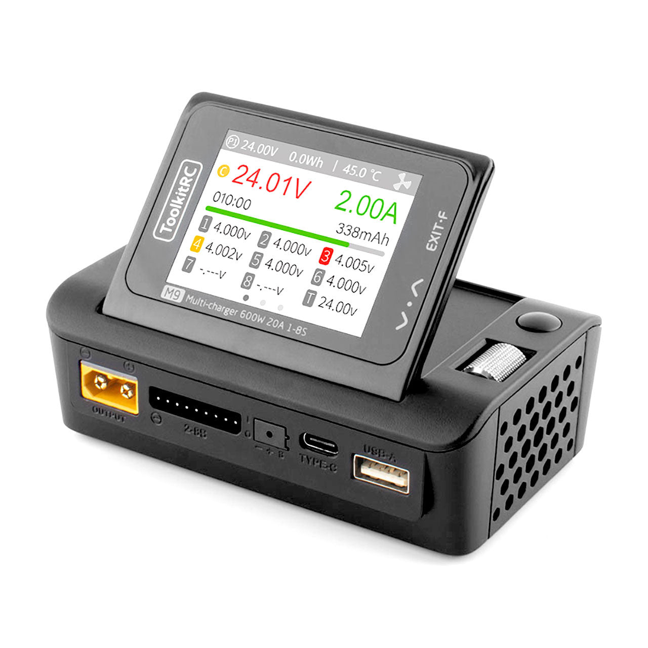 Chargeur ToolkitRc M9 Smart Charger 600W 20A DC - TK11900