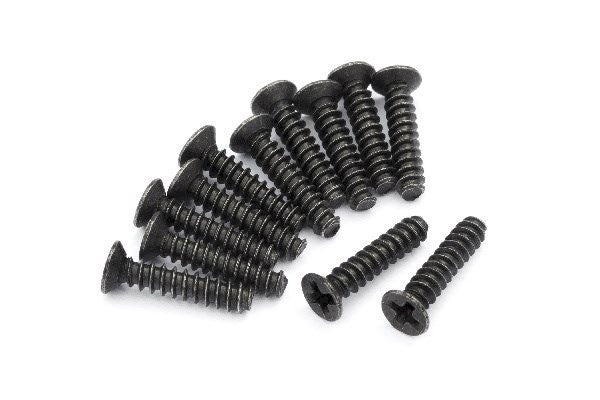 Lot de vis 2,6 x 12mm Blackzon Slayer 1/16 - 540050