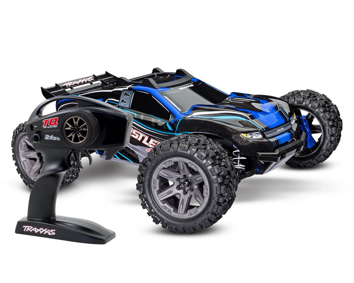 Traxxas Rustler 4x4 BL-2s RTR 67164-4 bleu