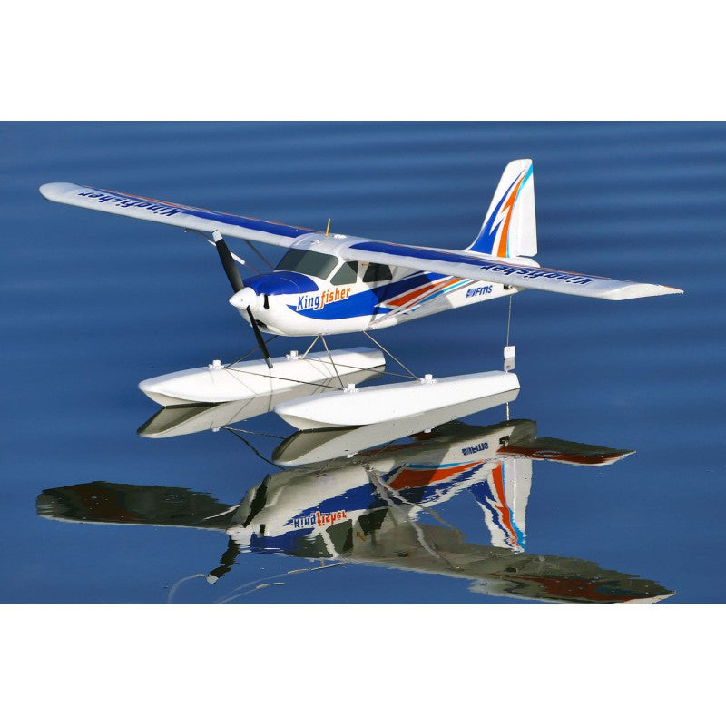 Avion FMS Kingfisher 1m40 PNP + flotteurs + Reflex FMS103F