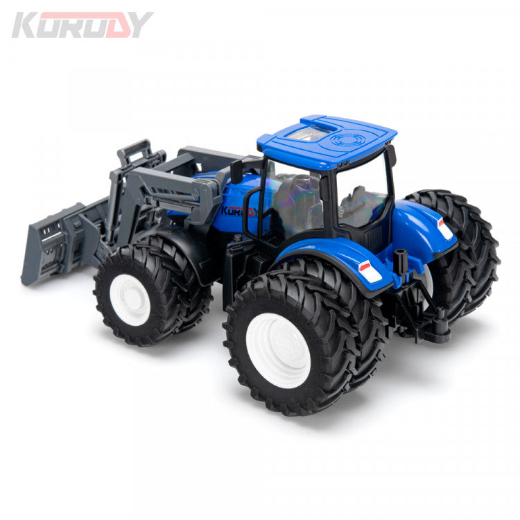 Tracteur jouet radiocommandé 1/24 double roues avec lame KO6632HB