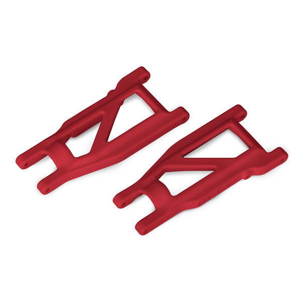 Triangles de suspension avant inférieur AV / AR renforcé rouge - TRX3655L
