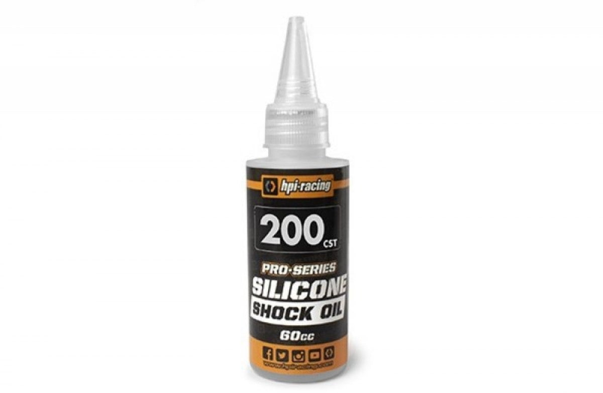 Huile d'amortisseurs HPI Racing Pro Series 200Cst 60cc - HP160382 / 20WT