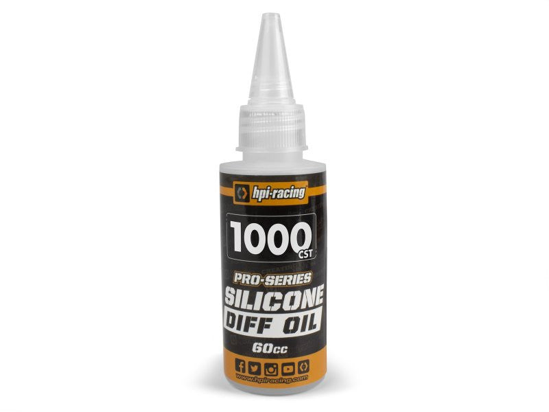 Huile de différentiel silicone HPI 1 000Cst (60 cc) - HP160388