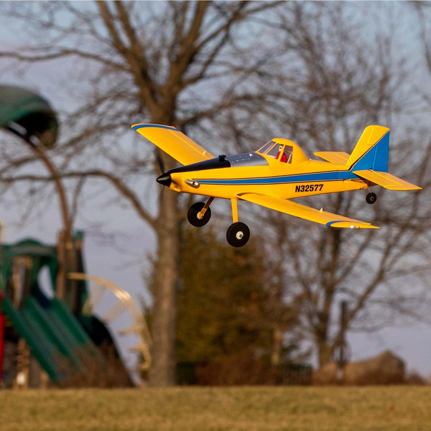 Avion RC E-Flite UMX Air Tractor BNF Basic AS3X et SAFE EFLU16450