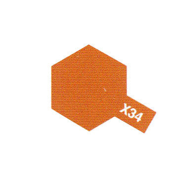Peinture maquette X34 brun métal brillant - 81534