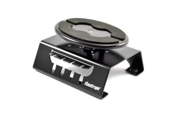 Stand, Plateau Pivotant Alu pour Voitures RC 1/8 et 1/10 - FAST407BK
