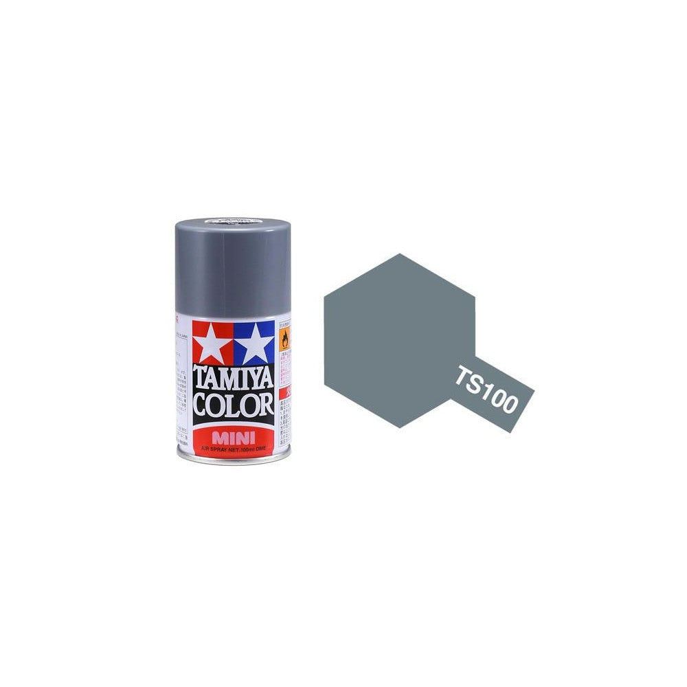 Peinture maquette TS100 gun métal clair - 85100