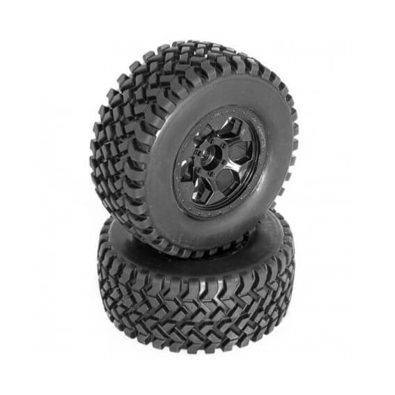 2 Pneus avec jantes d'origine pour DB8SL / DB8 - Hobbytech HTR-T471