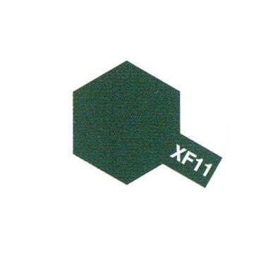 Peinture maquette XF11 vert aéron. Japonaise mat - 81711