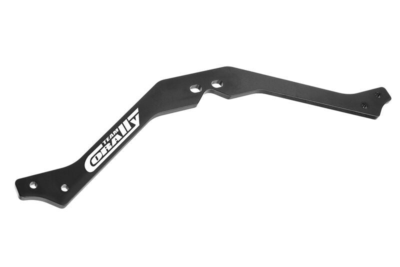Renfort de châssis noir pour Asuga XLR supérieur central alu 3mm C-00180-867