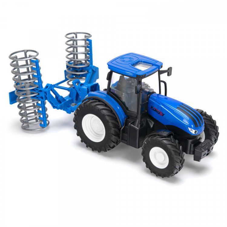 Tracteur jouet radiocommandé 1/24 avec rouleaux KO6636H