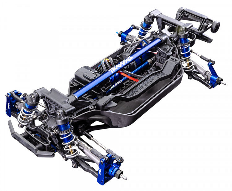 Traxxas Rustler 4x4 Ultimate VXL bleu 1/10 RTR - 67097-4