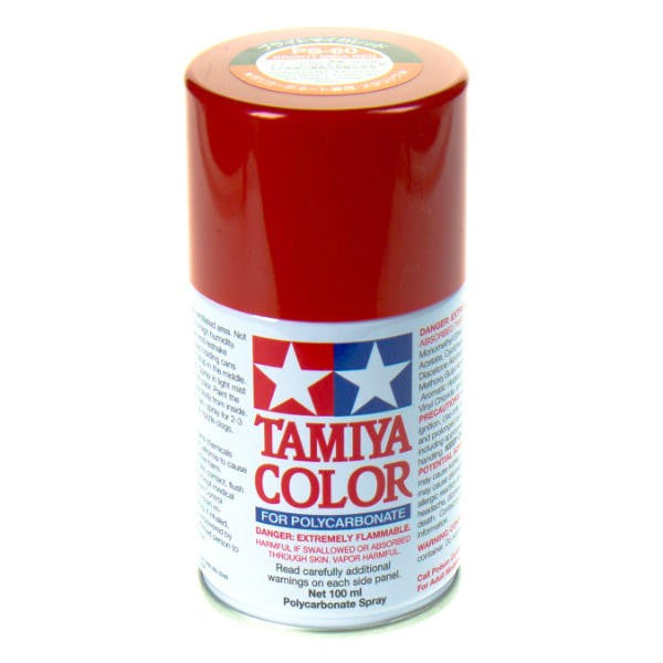Peinture Lexan PS60 rouge mica - Tamiya 86060