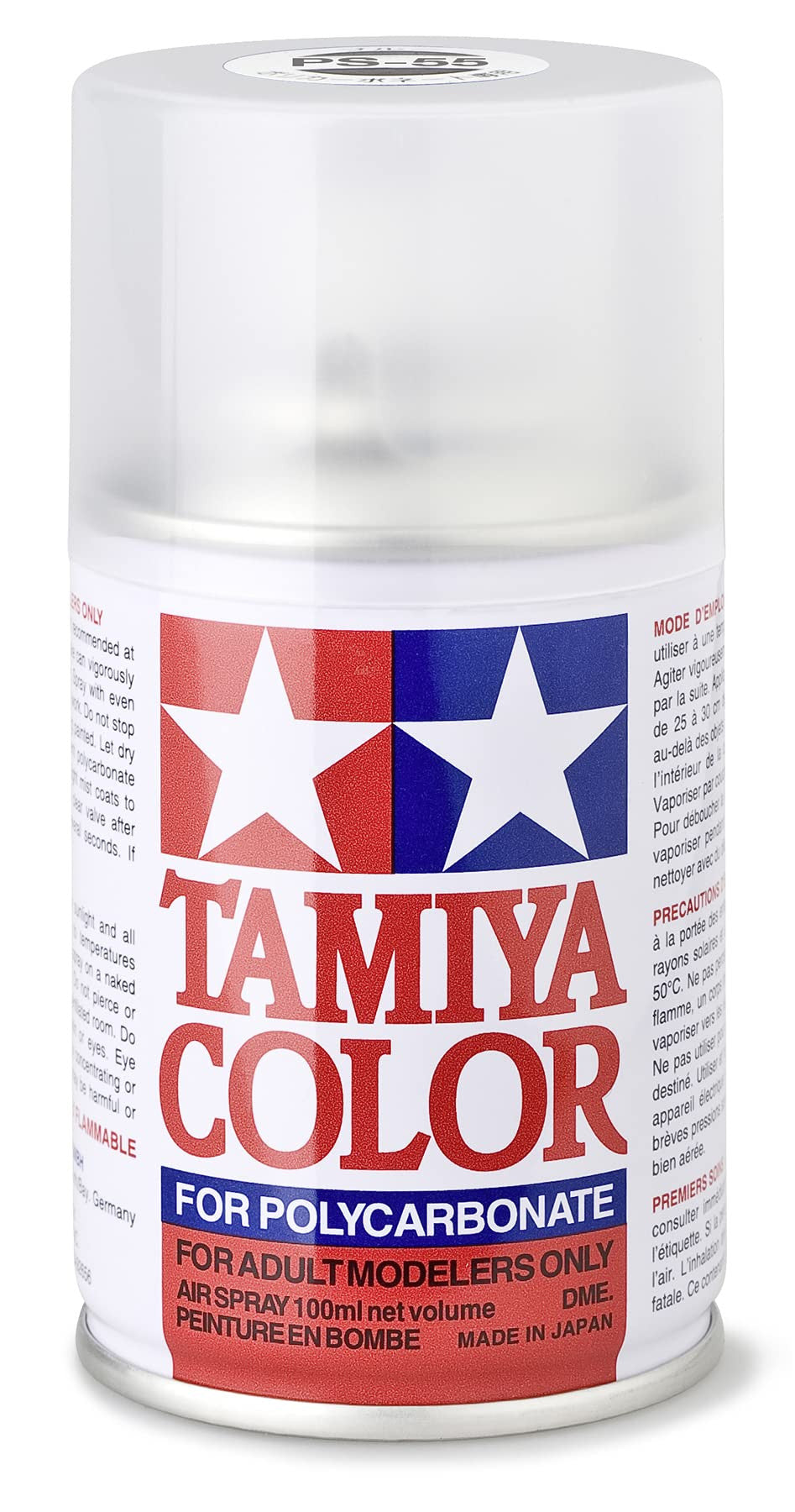 Peinture Lexan PS55 vernis mat - Tamiya 86055