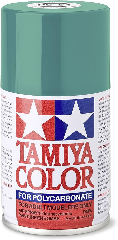 Peinture Lexan PS54 cobalt green - Tamiya 86054