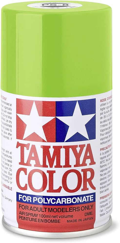 Peinture Lexan PS8 vert clair  - Tamiya 86008