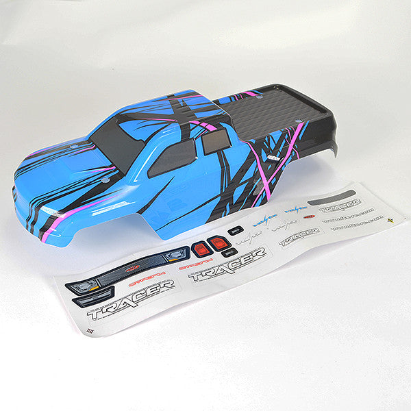 Carrosserie et autocollant pour FTX Tracer - bleu - FTX9793