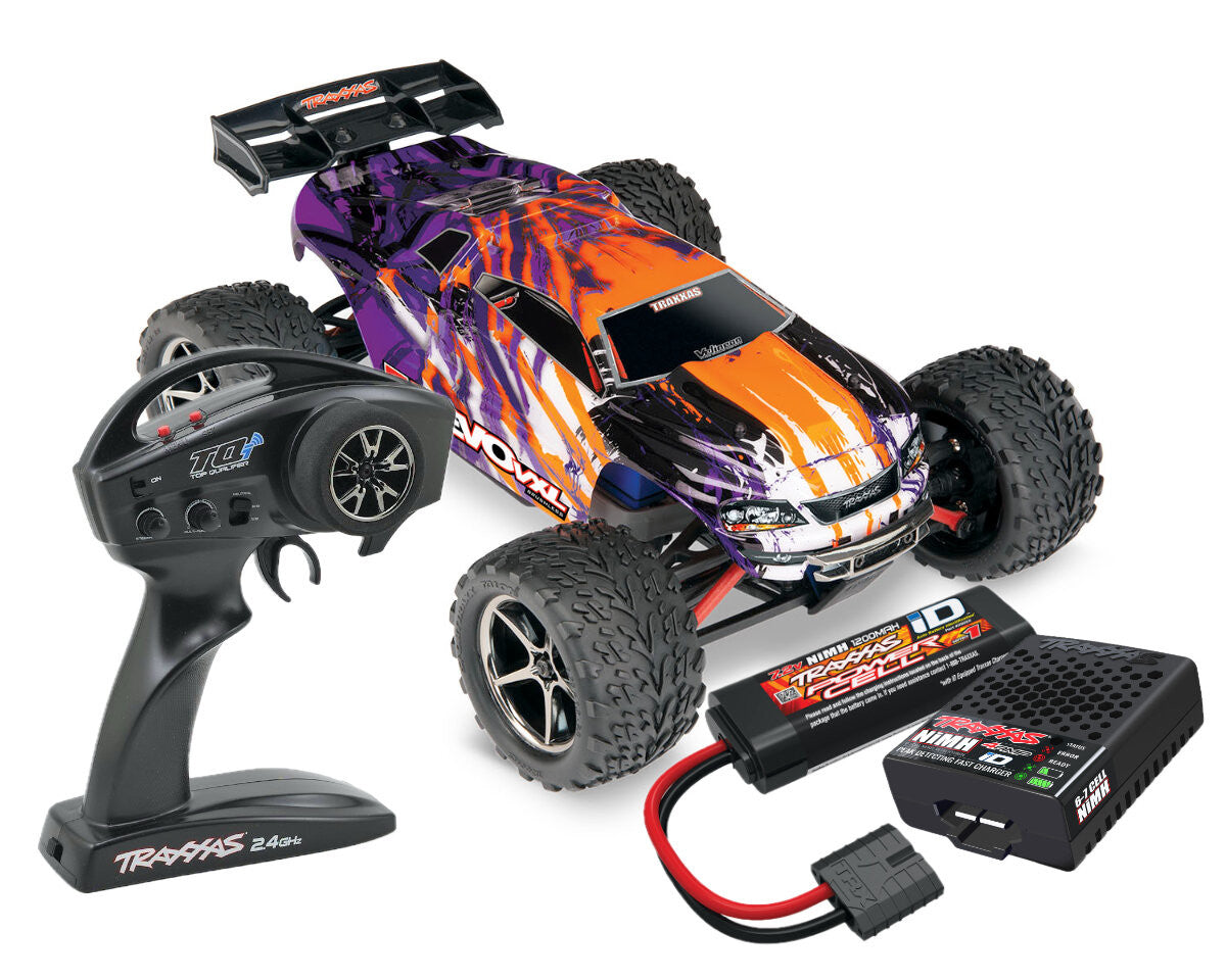 Traxxas Mini E Revo Brushless 1/16 VXL TQI ID TSM 71076-8 violet
