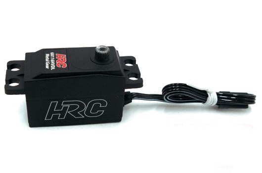 Servo de direction digital low profile 16,5 kg, pignon métal.