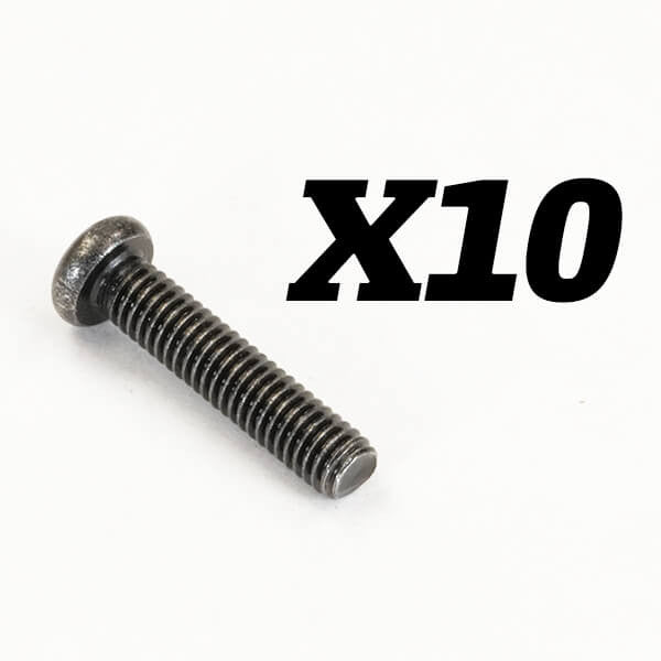Lot de 10 vis M2,5x12mm - FTX10180