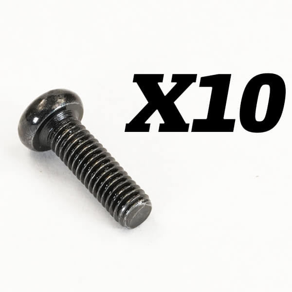 Lot de 10 vis M3x10mm - FTX10184