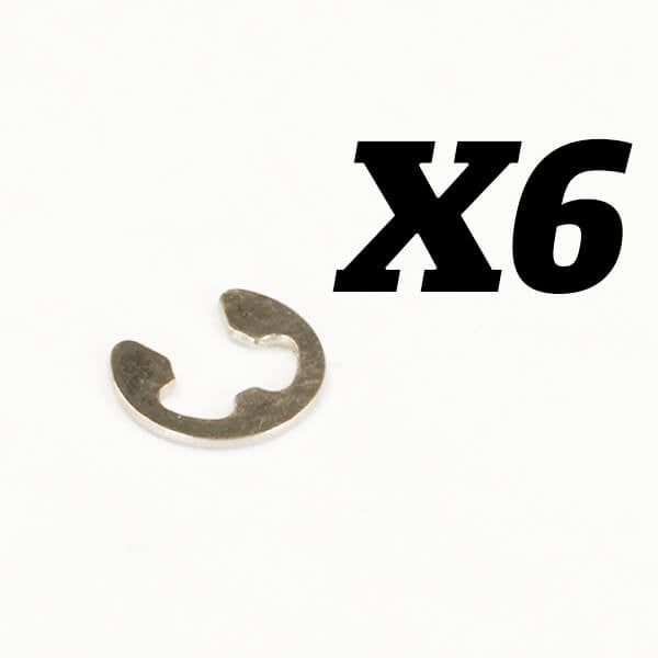 Lot de 6 Eclips 2,5mm - FTX10212
