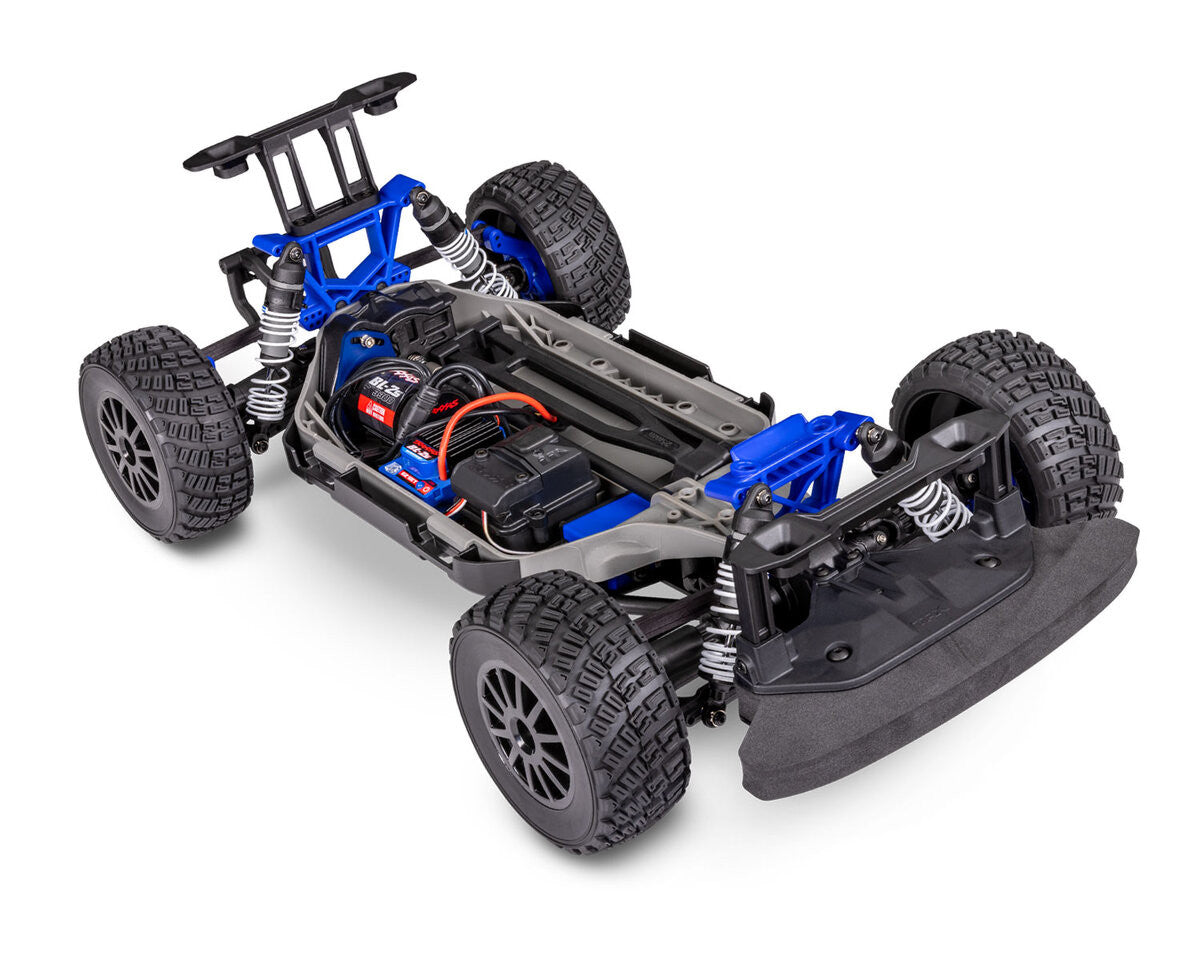 Traxxas Ford fiesta rally brushless 1/10 BL-2s RTR 74154-4 bleu