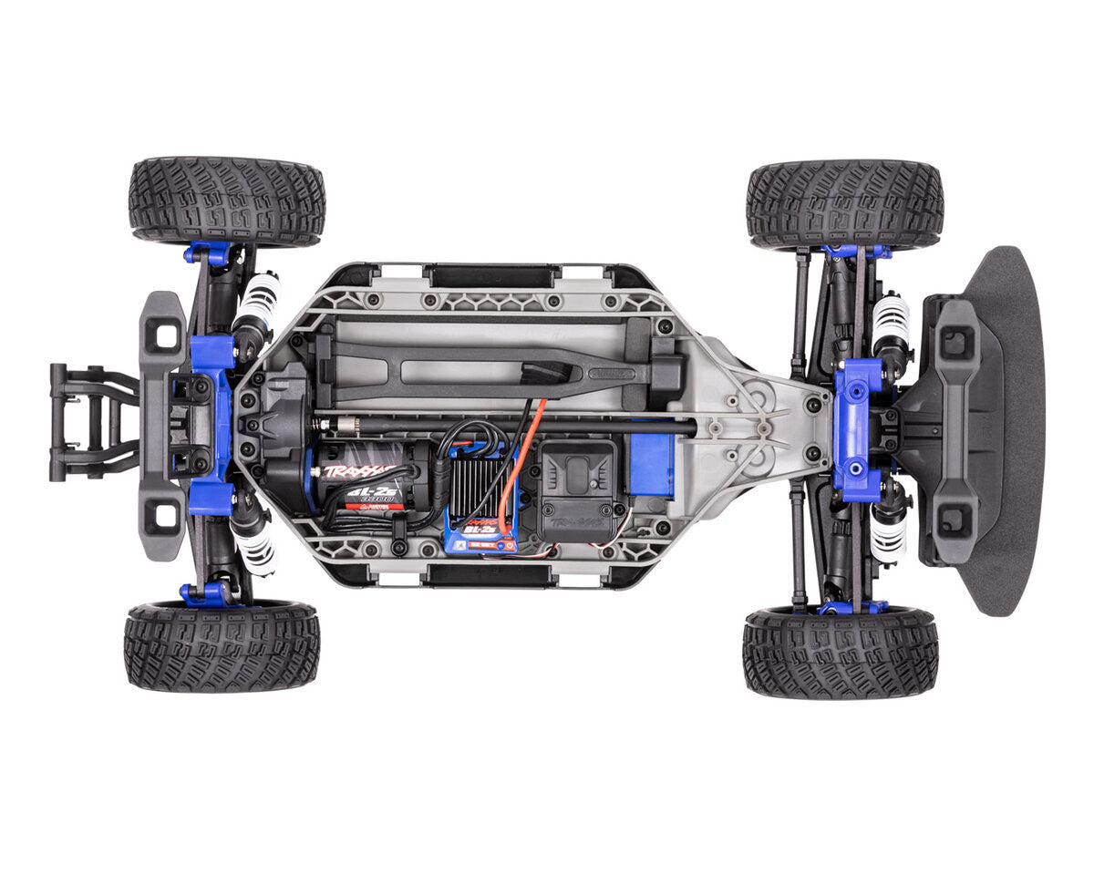 Traxxas Ford fiesta rally brushless 1/10 BL-2s RTR 74154-4 bleu