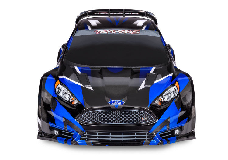 Traxxas Ford fiesta rally brushless 1/10 BL-2s RTR 74154-4 bleu