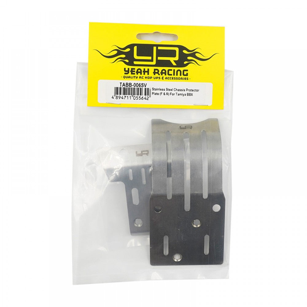Plaque de protection de châssis en acier pour Tamiya BBX (BB-01)
