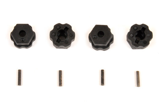 T2M T4941/21 Hexagones de roues + axes (4p)