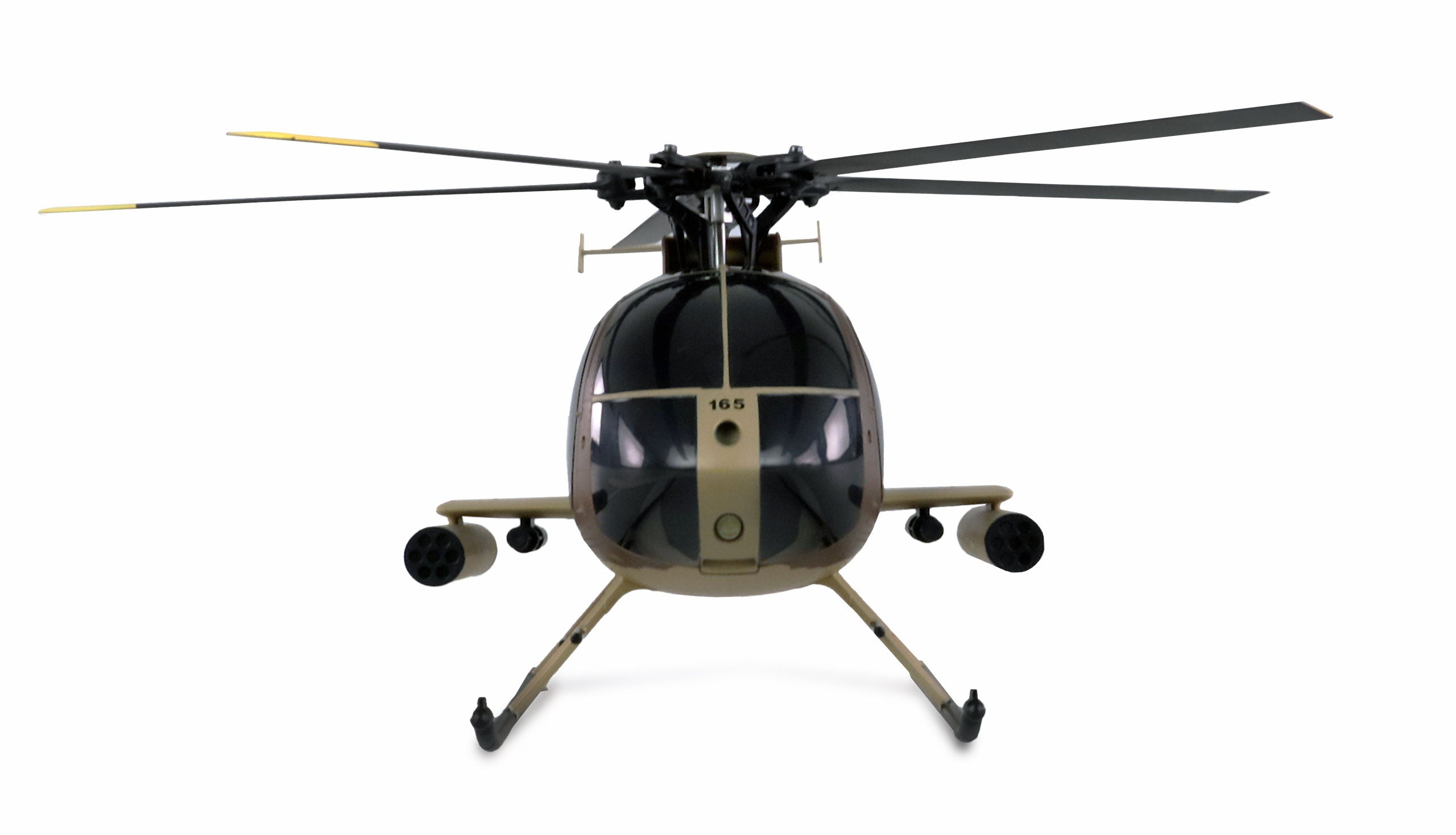 Hélicoptère RC AFX MD500E Brushless 325mm 6 voies militaire